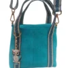 Bolso Mini Tote Bag Milano Celeste