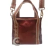 Bolso Mini Tote Bag Milano Cobre metalizado