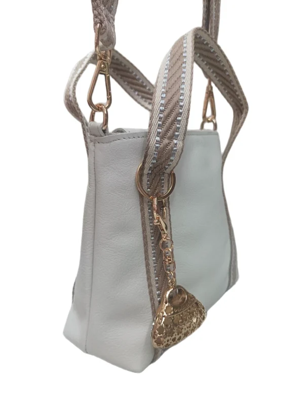 Bolso Milano Sauvage Marfil 3
