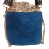 Bolso Napoles Azul Azafata Bolso Bombonera Napoles Azul Azafata