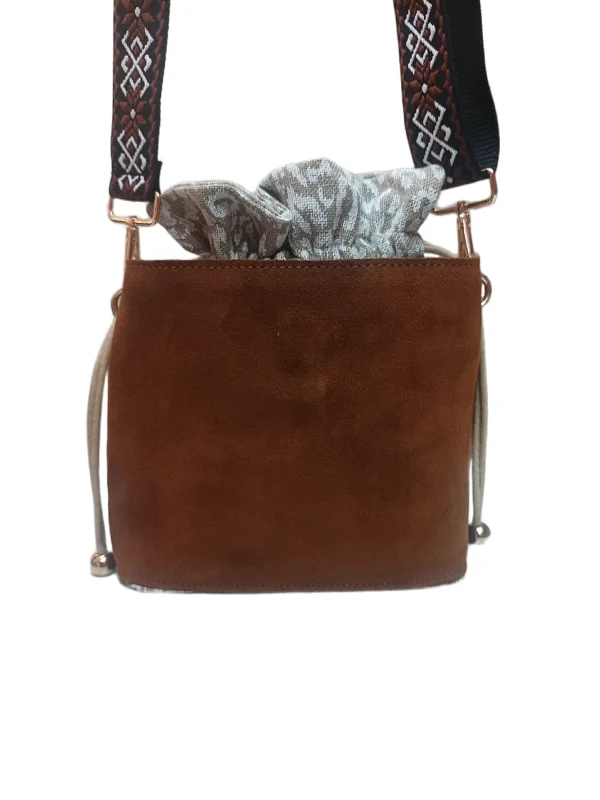 Bolso Napoles Chocolate Bolso Bombonera Napoles Chocolate