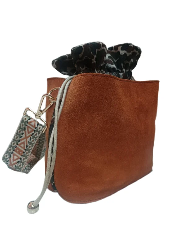 Bolso Napoles Cuero Camuflaje 6