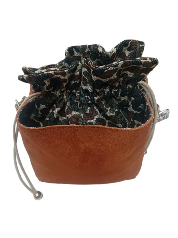 Bolso Napoles Cuero Camuflaje 7