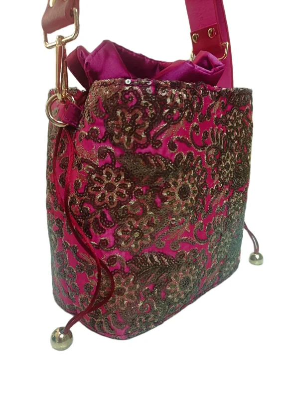 Bolso Napoles Magenta 3