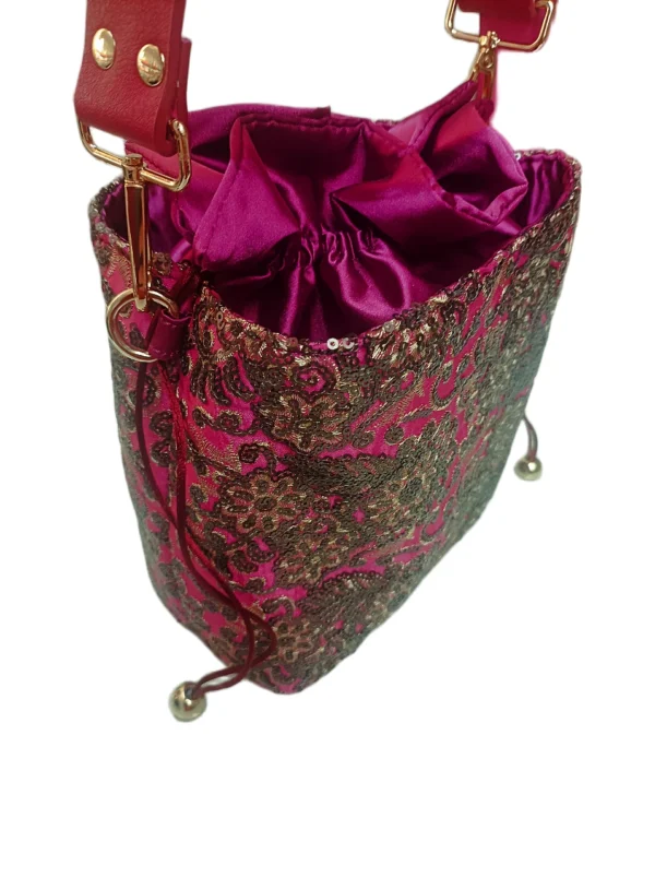 Bolso Napoles Magenta 4
