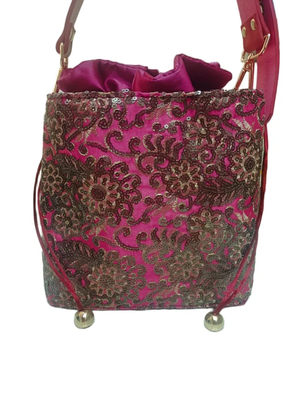 Bolso Napoles Magenta Bolso Bombonera Napoles Magenta