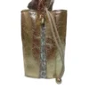 Bolso Napoles Metalizado Oro 5