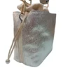 Bolso Napoles Metalizado Plata 3