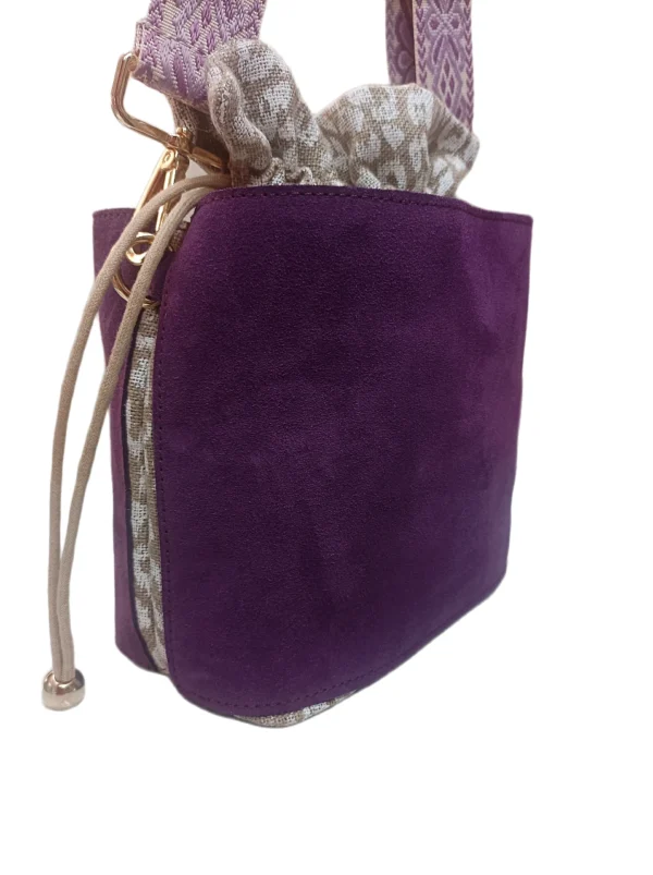 Bolso Napoles Morado 3