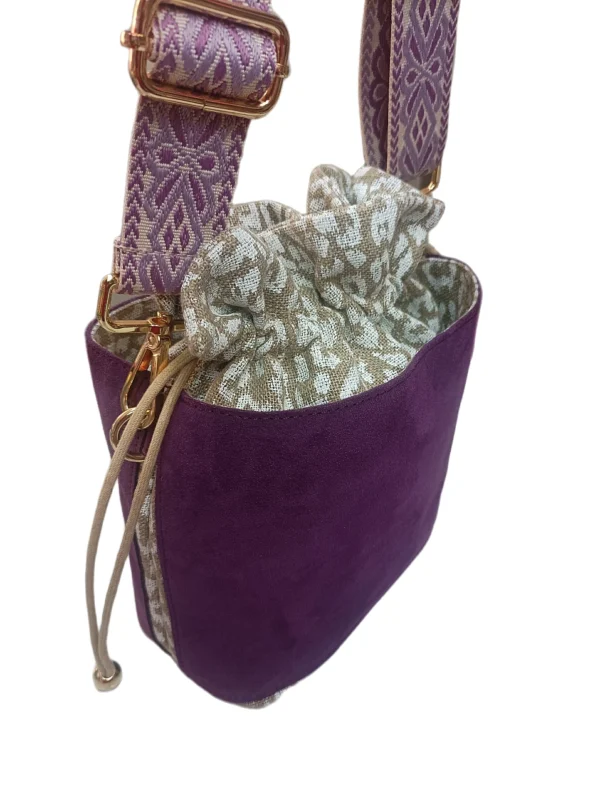Bolso Napoles Morado 4