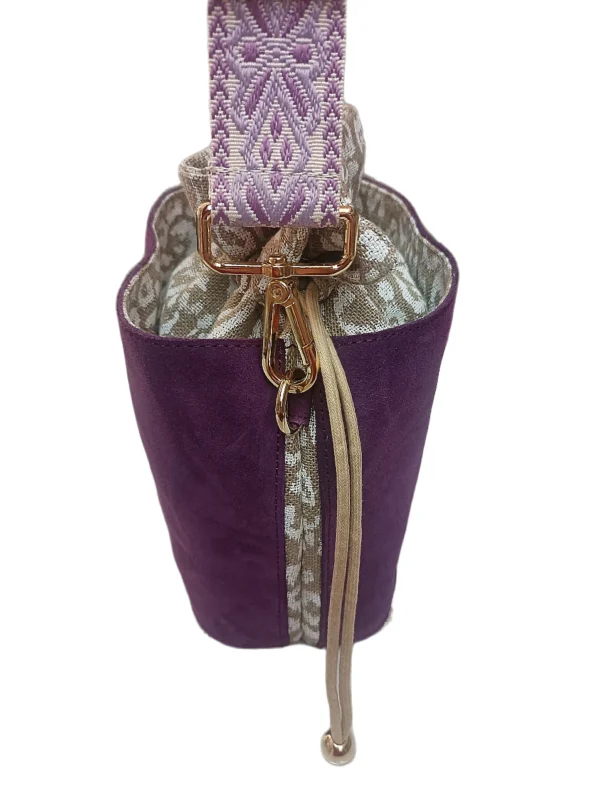 Bolso Napoles Morado 6