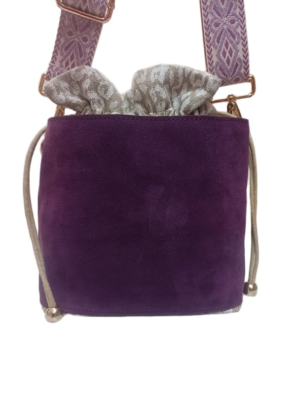 Bolso Napoles Morado Bolso Bombonera Napoles Morado