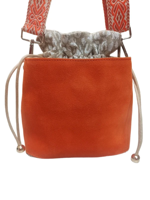 Bolso Napoles Naranja Bolso Bombonera Napoles Naranja