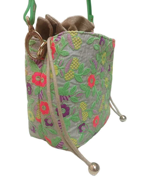 Bolso Napoles Tejido Flores 2