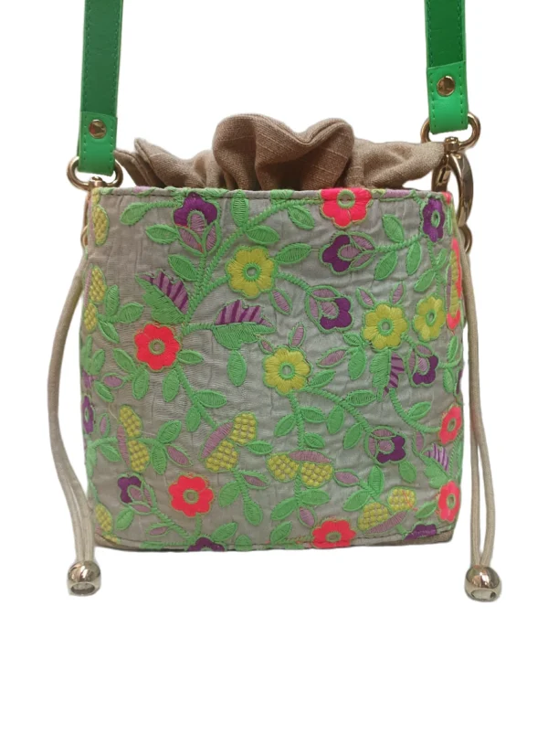 Bolso Napoles Tejido Flores Bolso Bombonera Napoles Tejido Flores