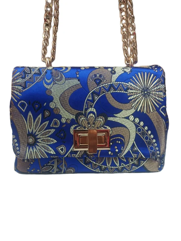 Bolso Venecia Tejido Azul Bolso Venecia Tejido Azul