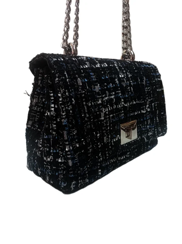 Bolso Venecia Tejido Azul 2
