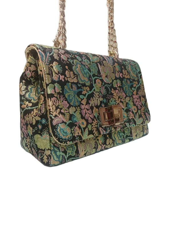 Bolso Venecia Tejido Flores 2