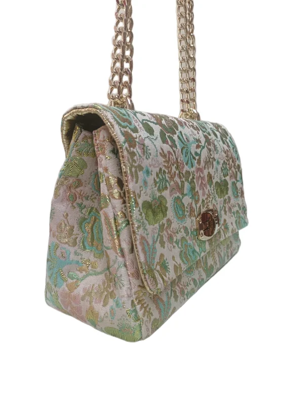 Bolso Venecia Tejido Flores 2