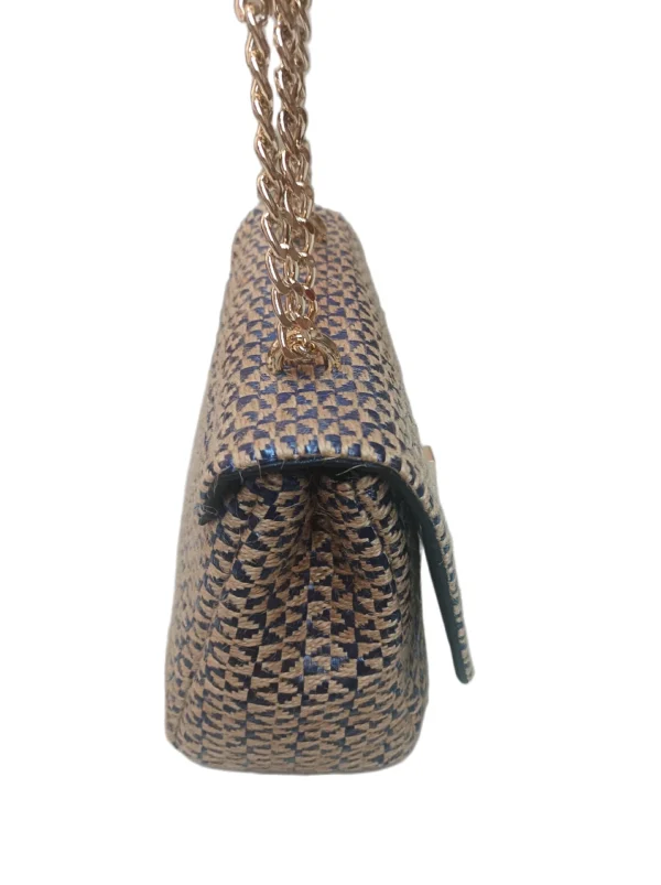 Bolso Venecia Trenzado Azul 6