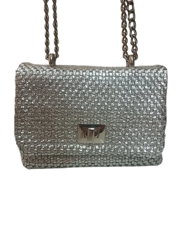Bolso Venecia Trenzado Plata Bolso Venecia Trenzado Plata