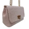 Bolso Venecia Trenzado Rosa 2