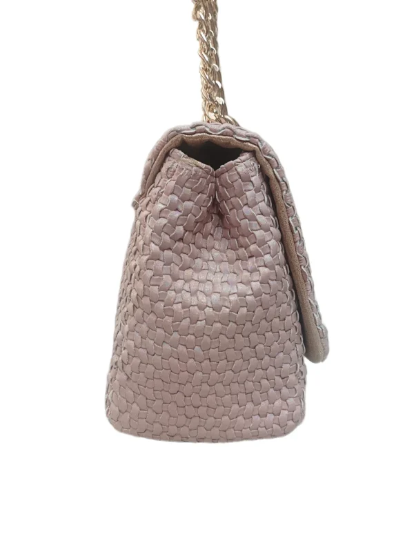 Bolso Venecia Trenzado Rosa 3